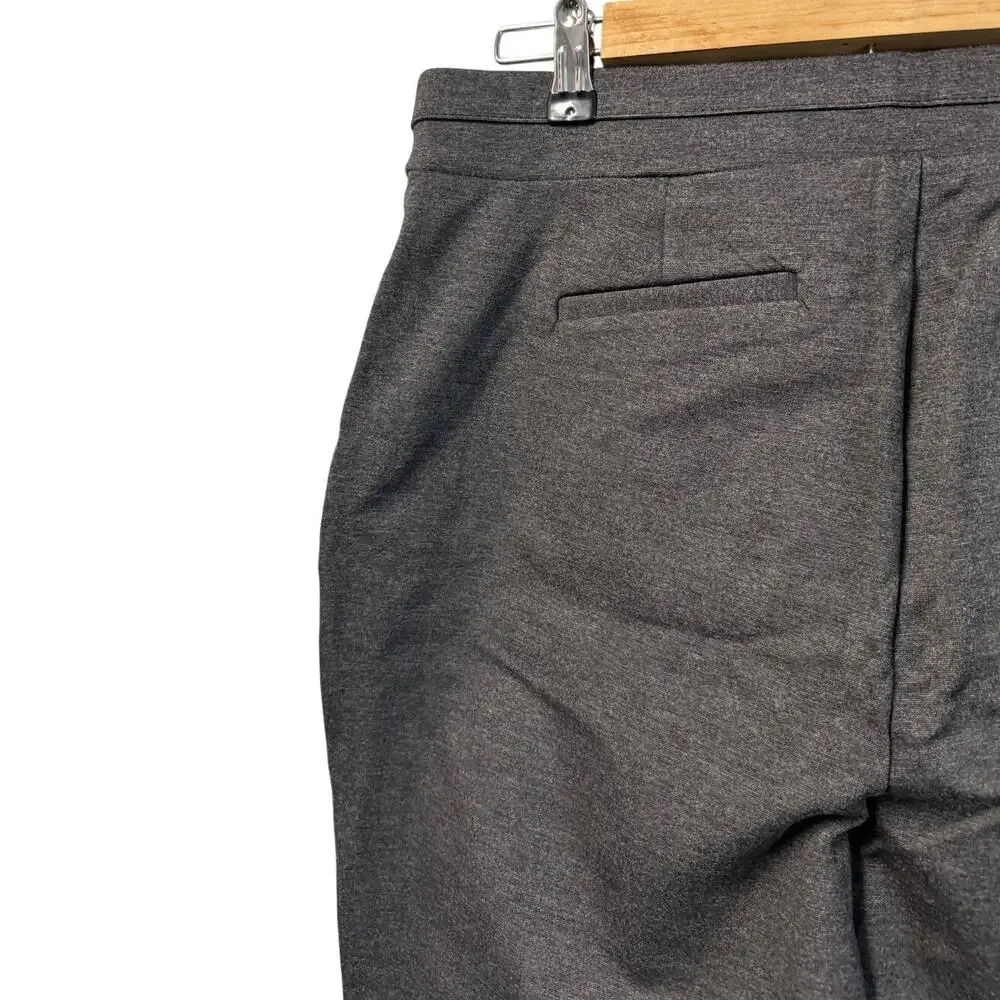 JM Collection core fashion Comfort Waist Trousers women charcoal nite sz 1x